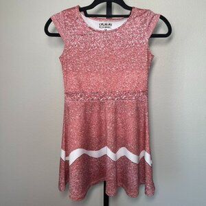 Kawaiian Pizza Apparel Taffyta Inspired Skater Dress For Girls size 10 NWOT